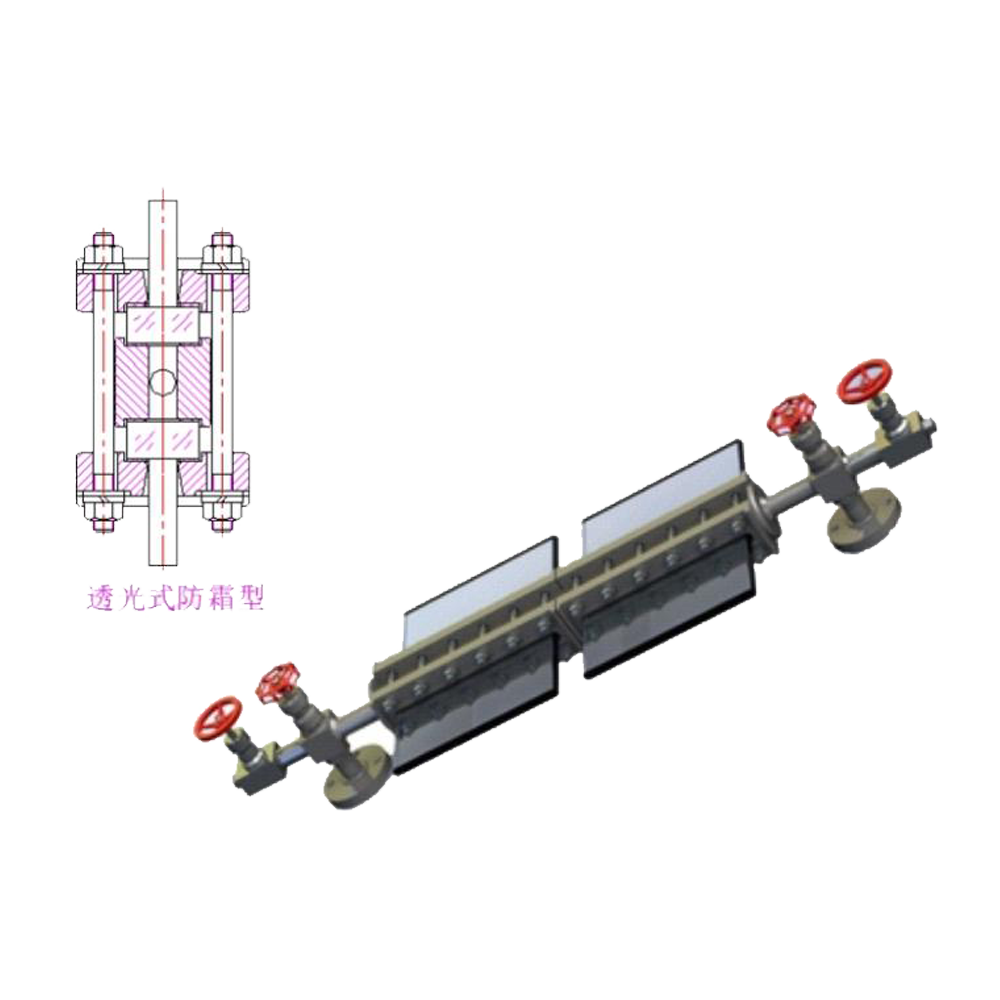 Frost-proof Glass plate Liquid Level Gauge